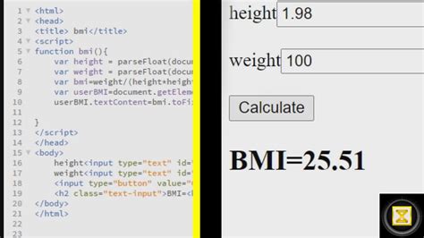 Toradh íomhá ar Java BMI Cm