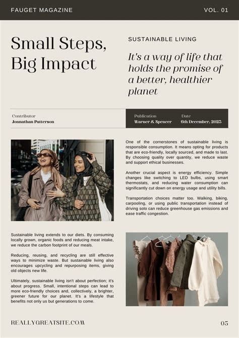 Image result for Good Magazine Examples