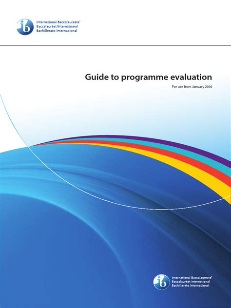 Program Evaluation に対する画像結果