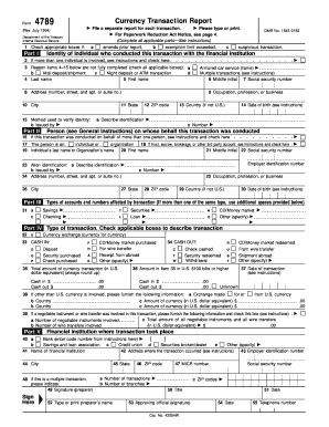 Afbeeldingsresultaten voor Currency Transaction Report