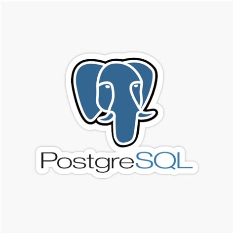 Image result for PostgreSQL Logo Sticker