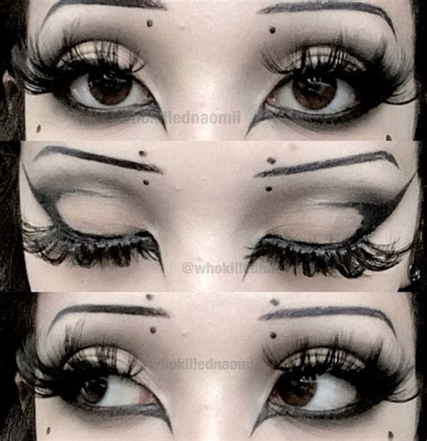 Image result for Gothic Eye Makeup