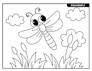 Image result for Spring Bugs Coloring Pages