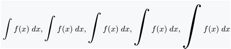 Image result for Overleaf Integral Symbol