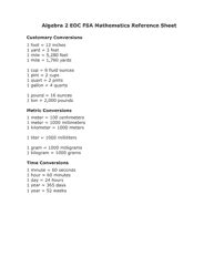 Image result for Reference Sheet Advanced Maths