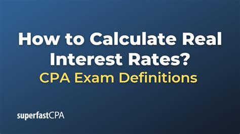 Image result for Real Interest Rate Formula