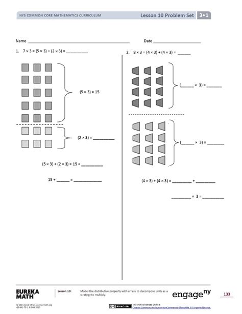 Image result for Distributive Property Worksheet 3rd Grade