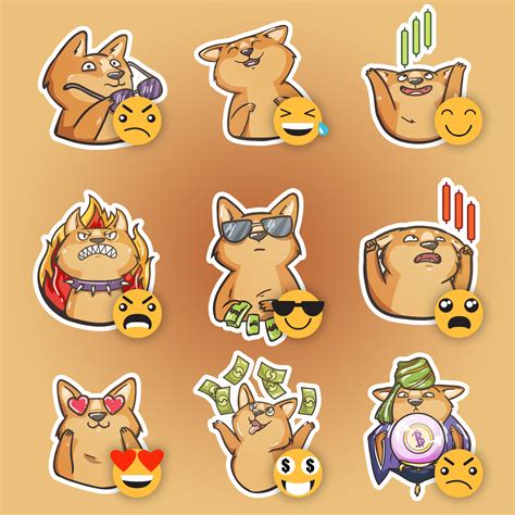 Toradh íomhá ar Telegram Sticker Doge