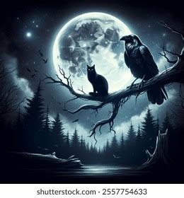 Image result for Ravens Bird and Cats