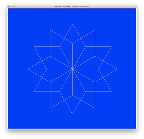 Image result for Python Turtle Drawing Snowflake