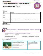 Argumentative Writing Guided Notes PDF に対する画像結果