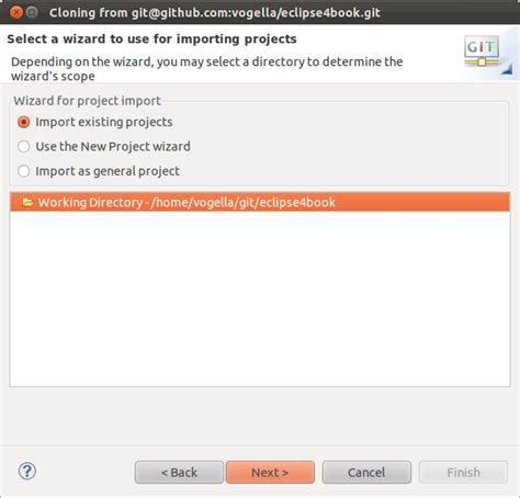 Toradh íomhá ar Git in Eclipse Tutorial