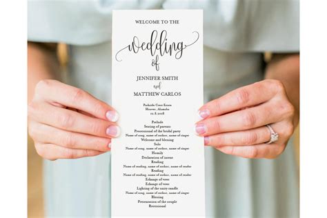 Image result for Wedding Program Front Cover