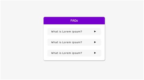 Image result for FAQ Design CSS
