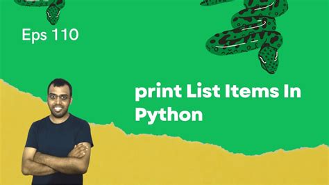 Image result for Print List Items Python