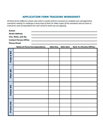 Application Program Worksheet に対する画像結果