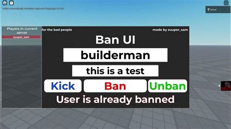 Image result for Ban API Dev Roblox