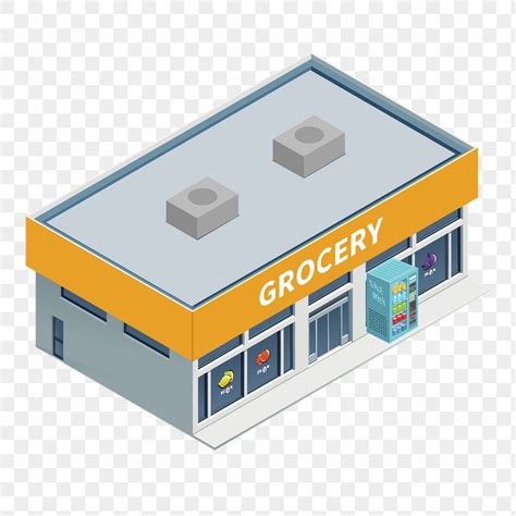 Toradh íomhá ar Corner Store 3D Model