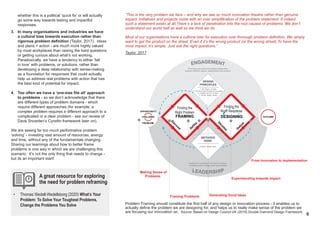 Image result for Problem Framing Canvas Example