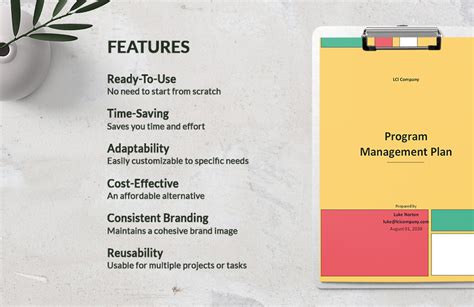Afbeeldingsresultaten voor Program Management Plan Template