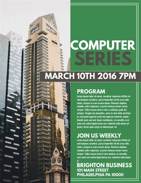 Image result for Computer Poster Template