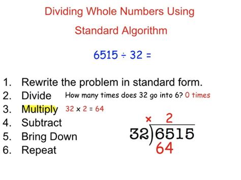 Image result for What Is Standard Algorithm Division