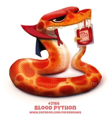 Blood Python Drawing に対する画像結果