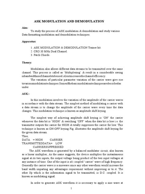 Image result for ASK/FSK PSK Modulation