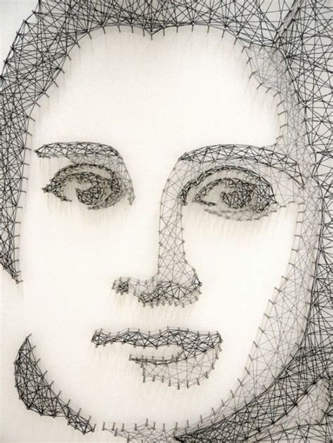 Toradh íomhá ar String Portrait Drawing