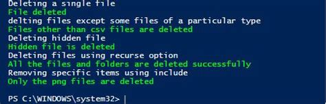 Image result for Remove File PowerShell