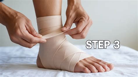 Toradh íomhá ar How to Wrap Ankle Sprain