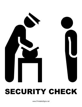 Image result for Security Check Mall Signage