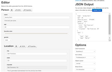 JSON Data Set に対する画像結果