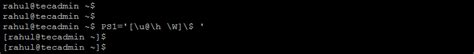Afbeeldingsresultaten voor Linux Prompt PS1 Examples