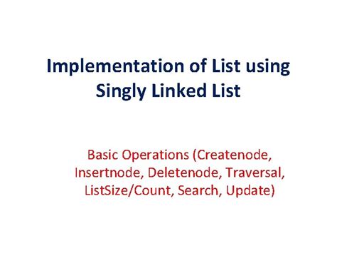 Image result for Implementing a Dictionary Using a Linked List