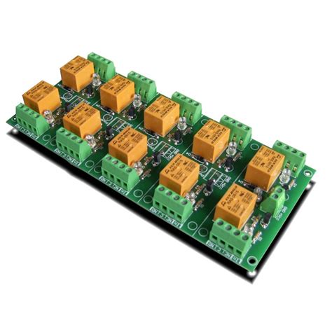 Toradh íomhá ar Relay Module 5V 10 Channel