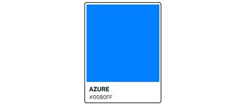 Image result for Azure Colour Code