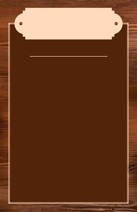 Image result for Empty Front and Back Menu