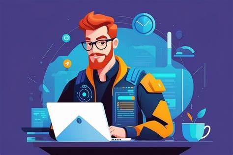 Toradh íomhá ar Web Developer Character