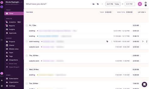 Toggle Time Tracking App に対する画像結果