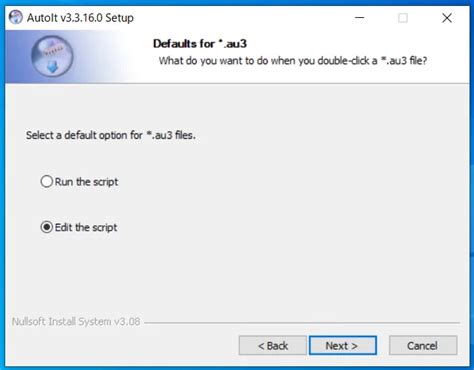 Toradh íomhá ar AutoIt Setup