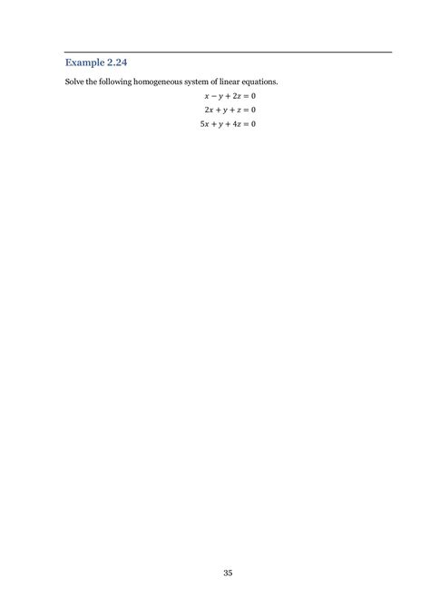 Toradh íomhá ar Linear Algebra Lecture Notes PPT