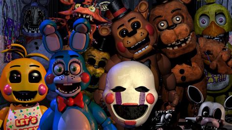 Image result for F-NaF All Animatronics
