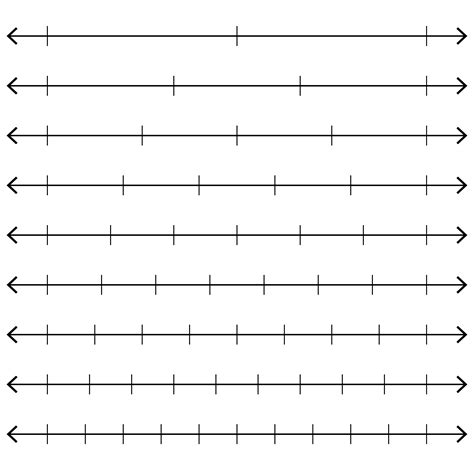 Image result for Empty Number Line Worksheet