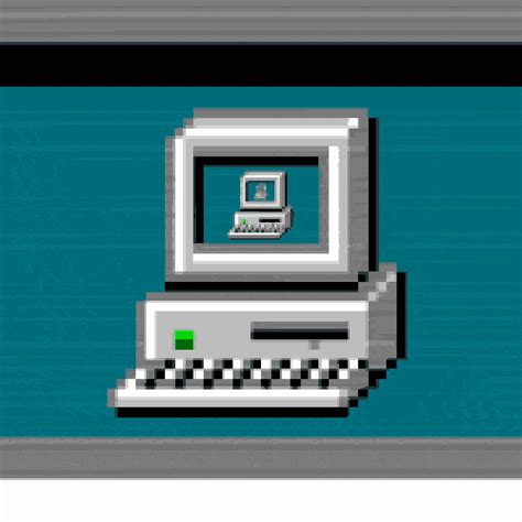 Résultat d’images pour Computer MS-DOS GIF