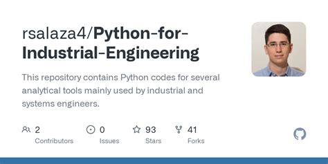 Image result for Industrial Engineering Python Project Example
