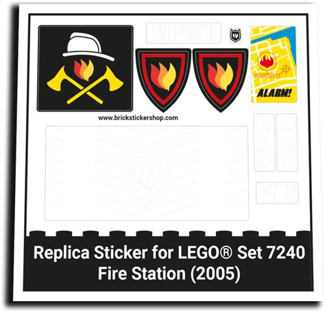 LEGO Fire Sticker に対する画像結果