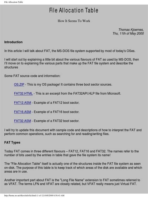 Image result for File Allocation Cheat Sheet