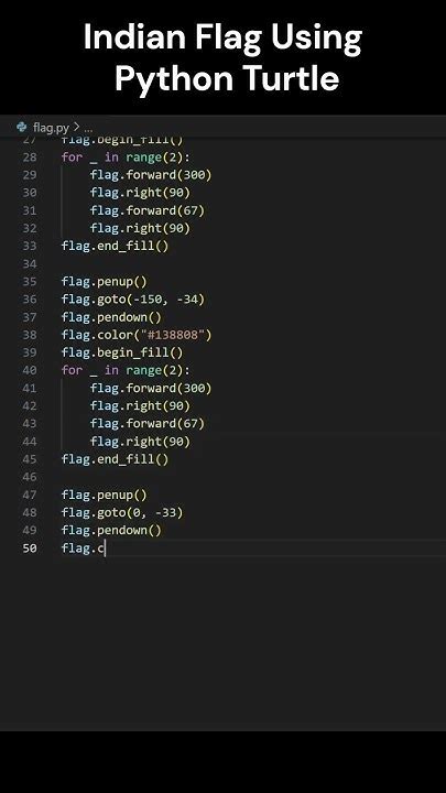 Image result for Python Turtle Indian Flag