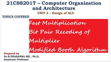 Image result for Booth Algorithm with Bit Pair Recording